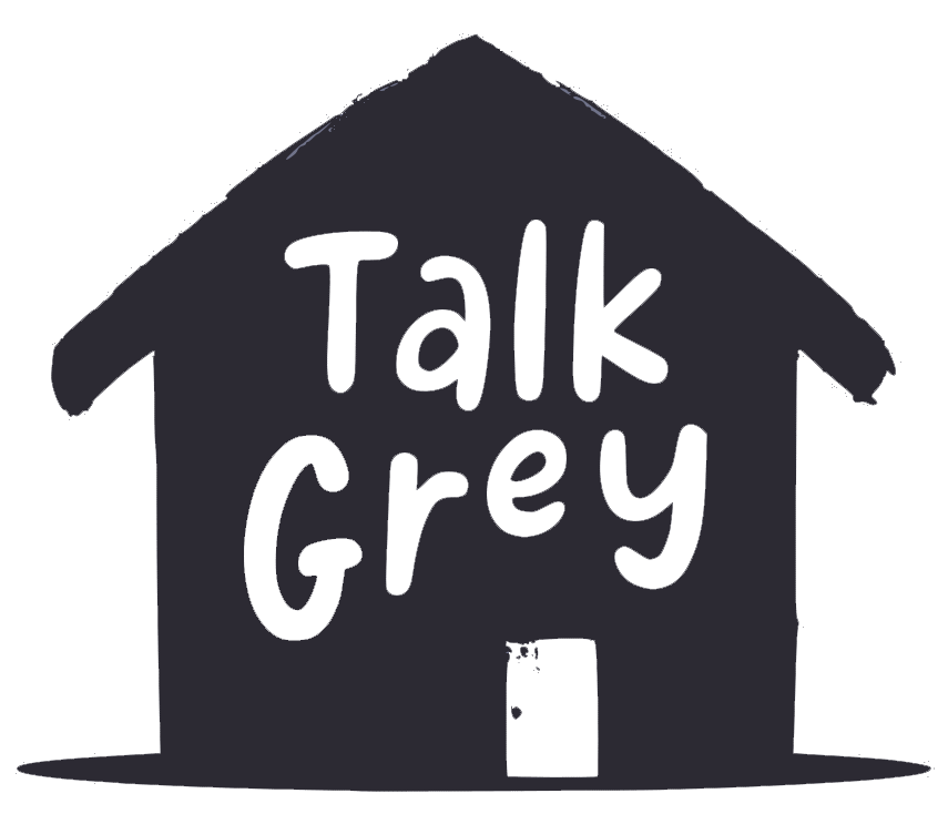 talk grey logo